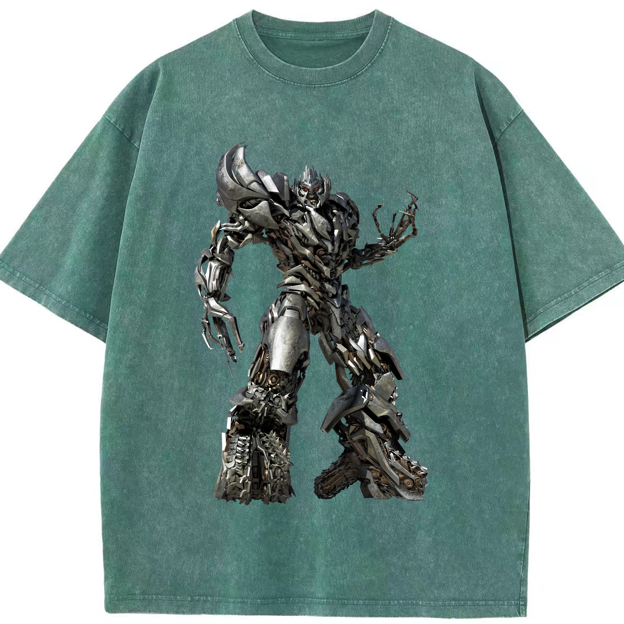 （画像用） Transformers トランスフォーマー 綿100% ヴィンテージ風 半袖Tシャツ（フロントプリント）